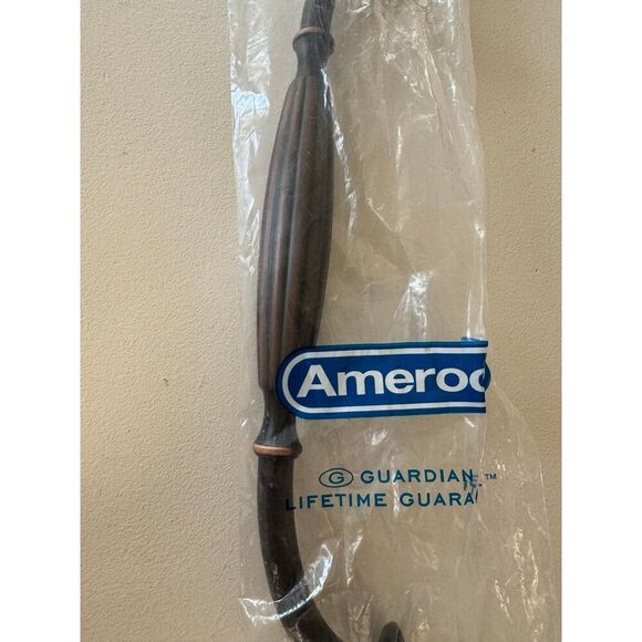 Amerock Blythe Oil-Rubbed Bronze 12" Ctr. Cabinet Appliance Pull BP55227ORB - Picture 4 of 5